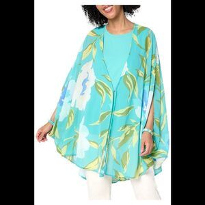 Brandis Dress Out Loud Bora Bora Bestie Paradise Topper Brandis Blue - Plus